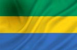 Vlag Gabon - 100x150cm Spun-Poly